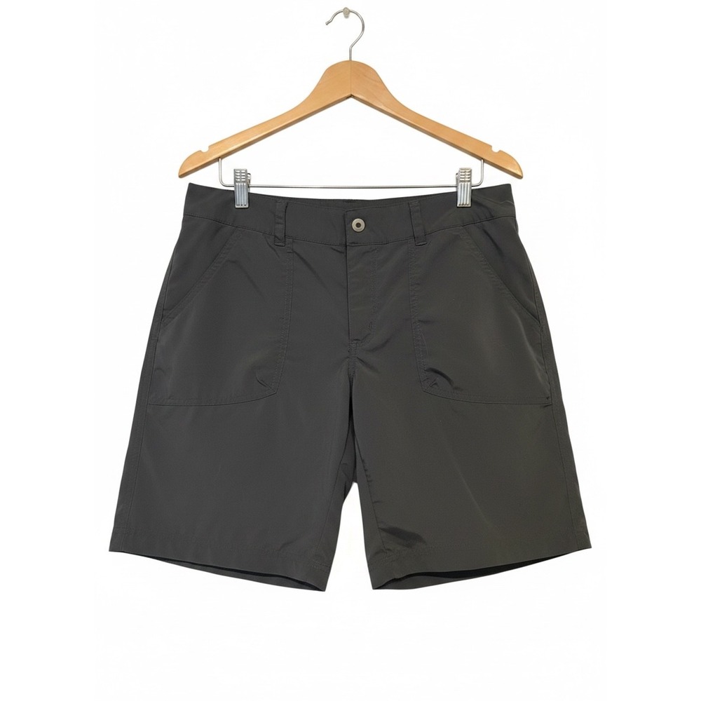 Columbia Omnishield Hike Shorts Charcoal Gray Weather‎ Resistant Camping Size 10